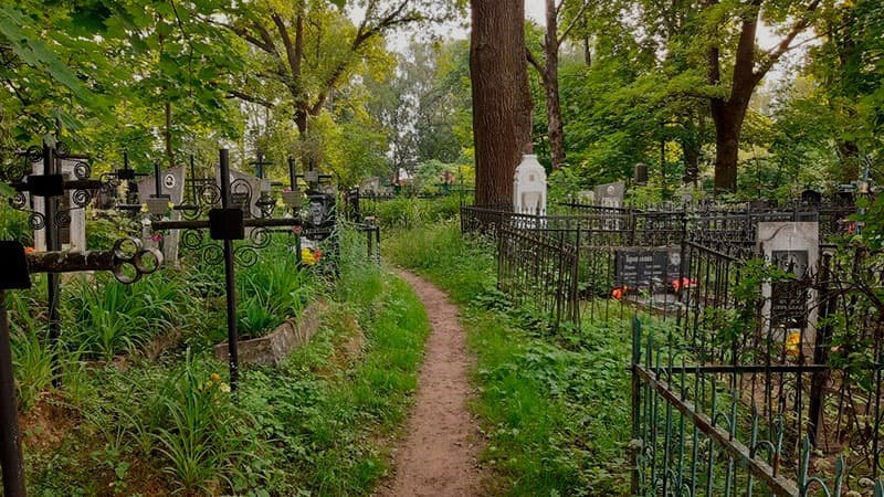 Проблема стихийных кладбищ