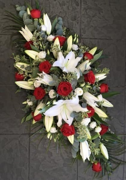 Венок из живых цветов «Память»